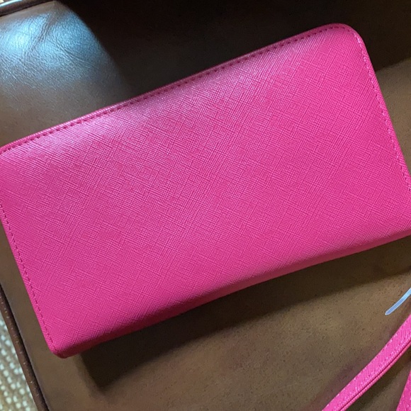 Hot Pink Steve Madden Wallet Clutch - Picture 9 of 10